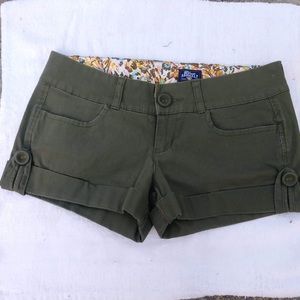Blue Asphalt Olive Shorts